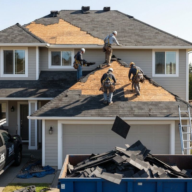 Leaky Roof Replacement in Framingham, MA